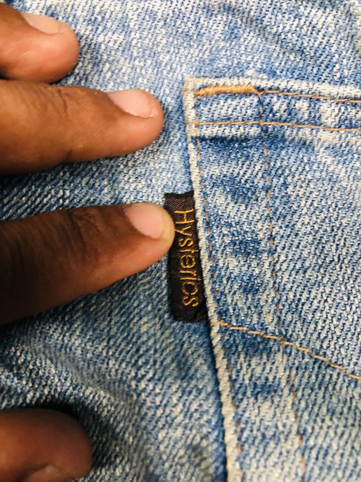 Hysteric Glamour Hysteric Glamour Distressed Denim (33) Size US 28 / EU 44 - 18 Thumbnail