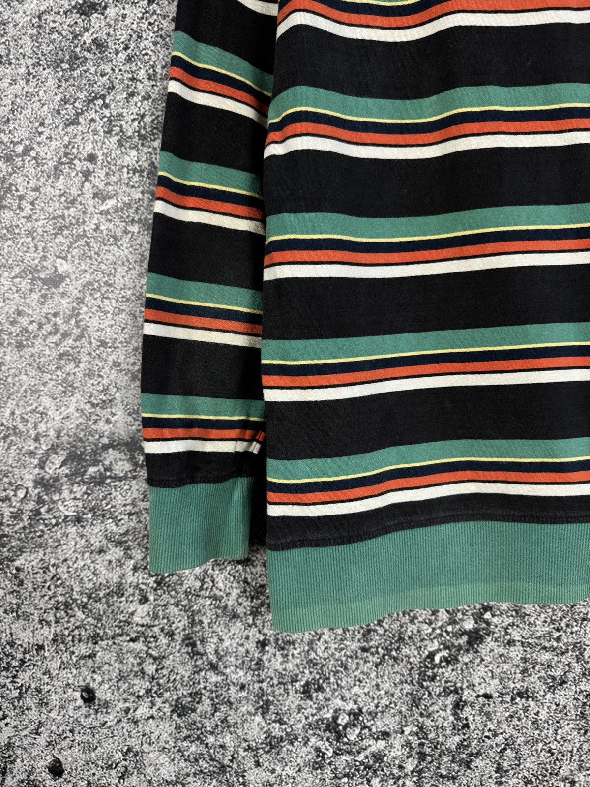 Guess Vintage Guess Striped Light Sweatshirt Premium Cotton Size US S / EU 44-46 / 1 - 12 Thumbnail