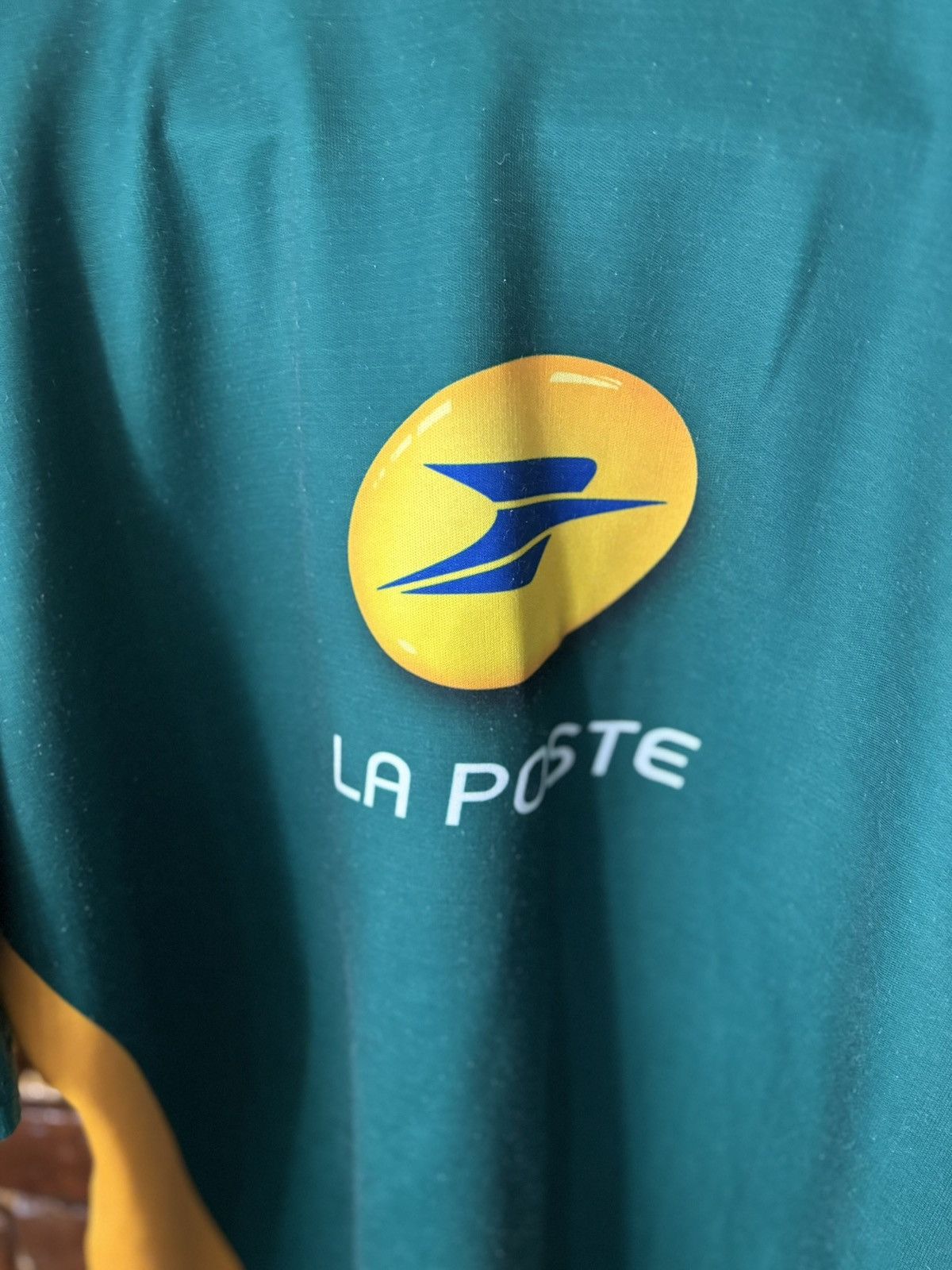 Vintage La Poste Referee Jersey - Large Size US L / EU 52-54 / 3 - 6 Thumbnail
