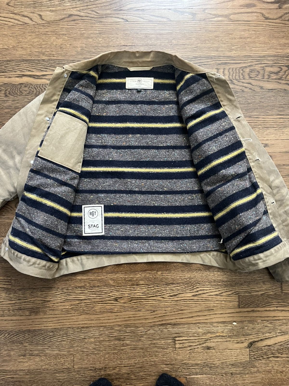 Rogue Territory RGT Waxed Supply Jacket Size US L / EU 52-54 / 3 - 5 Thumbnail