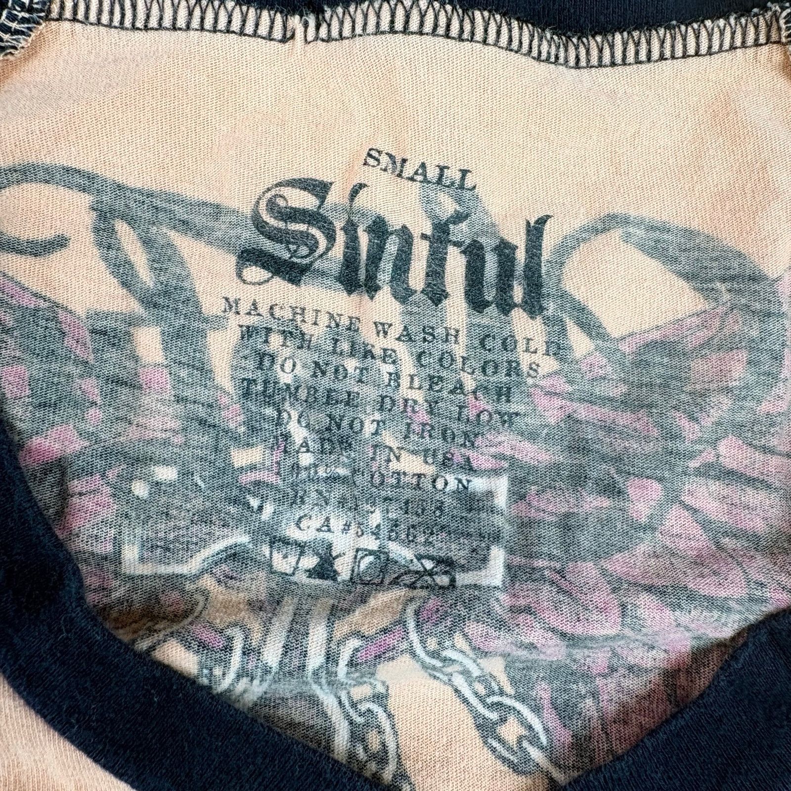 Affliction Sinful Angel Tee Size S / US 4 / IT 40 - 3 Thumbnail