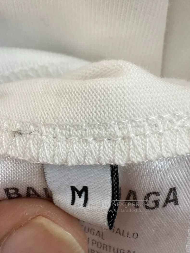 Balenciaga Balenciaga White mailbox letter logo short-sleeved T-shirt Size US M / EU 48-50 / 2 - 5 Thumbnail