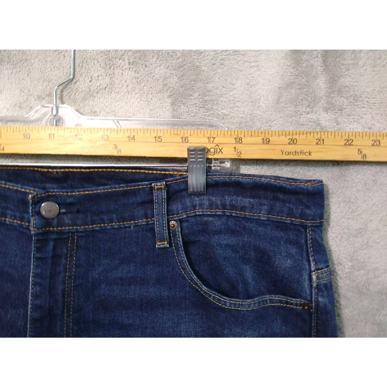 Levi's Levi's 569 Jeans Men 40x30 Blue Denim Loose Fit Relaxed Straight Leg Skater Size US 40 / EU 56 - 3 Thumbnail