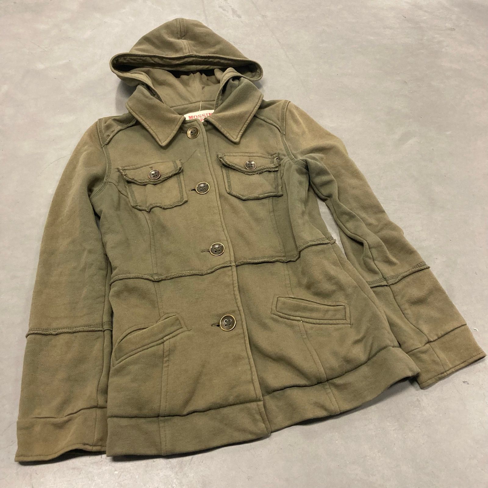 Mossimo × Vintage y2k elongated mossimo coat jacket Size US S / EU 44-46 / 1 - 1 Thumbnail
