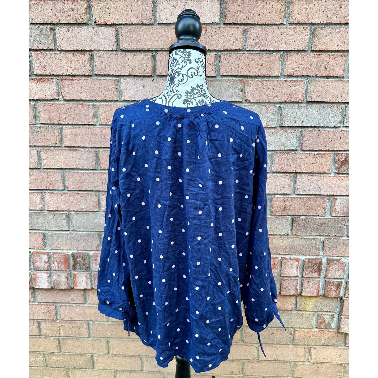 Old Navy EUC Old Navy Polka Dot Tunic Top Size 2X Size XXL / US 16-18 / IT 52-54 - 3 Thumbnail