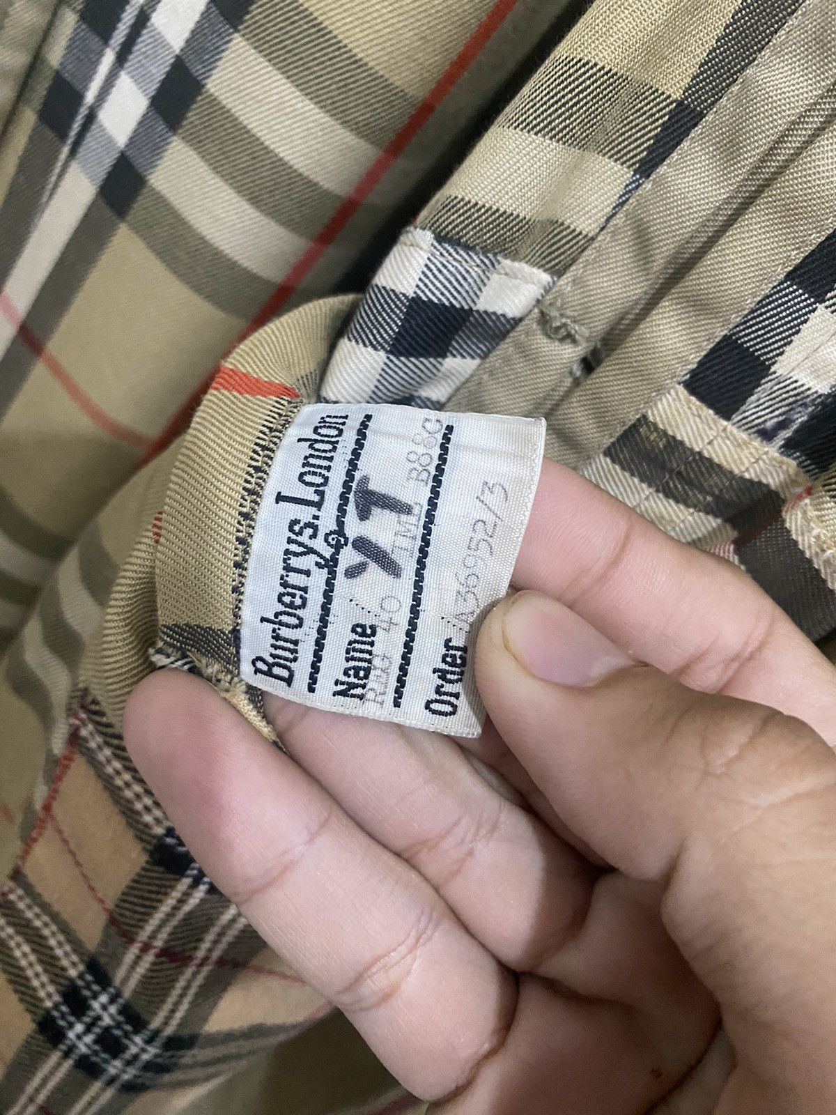 Burberry × Burberry Prorsum 🔥 Made In England Burberry Nova Check Trench Coat Casual Size US M / EU 48-50 / 2 - 10 Thumbnail
