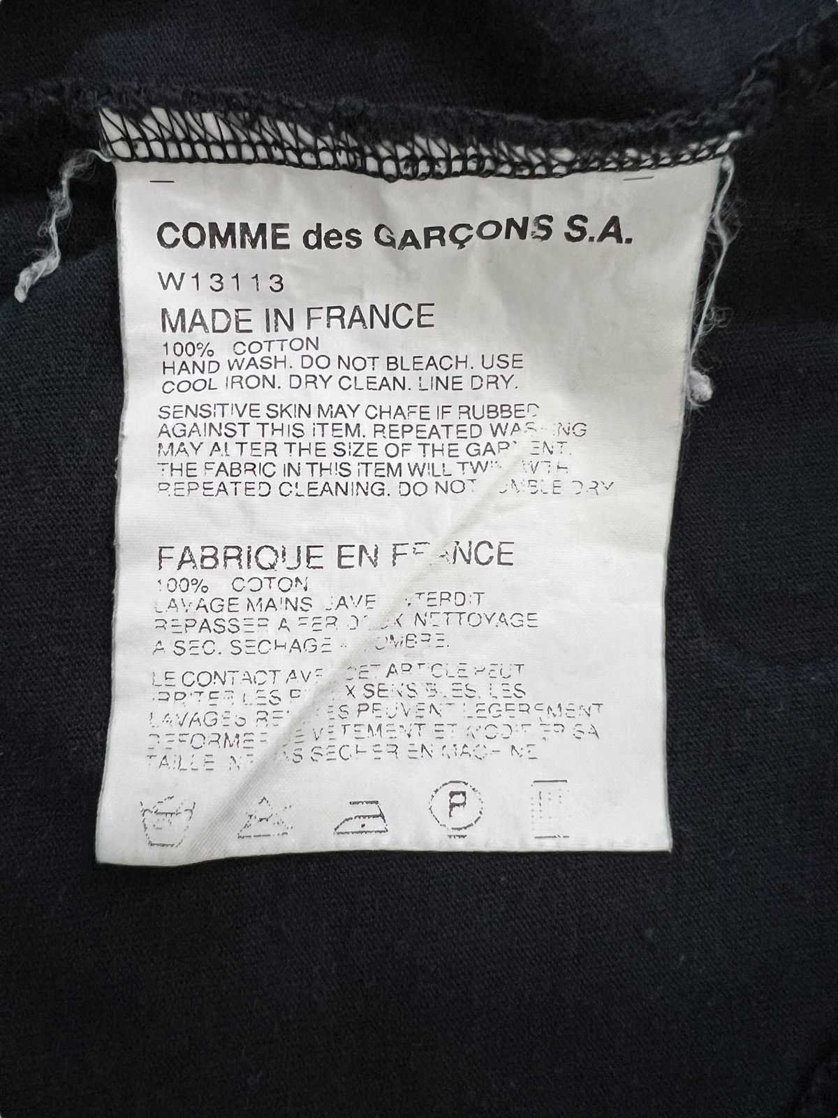 Comme des Garcons SHIRT Comme des Garcons Reconstruct Longsleeve Shirt Size US S / EU 44-46 / 1 - 12 Thumbnail