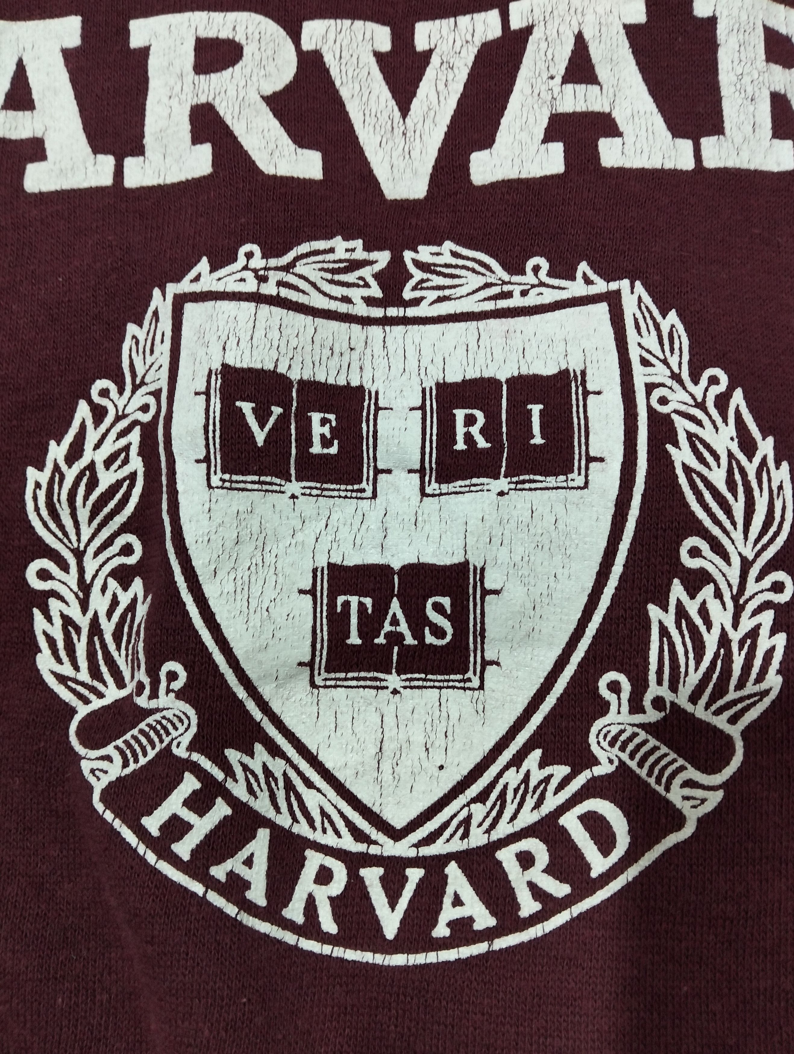 Vintage 🔥 Vintage 1990s HARVARD Bassett-Walker Sweatshirt 🔥 Size US L / EU 52-54 / 3 - 2 Thumbnail