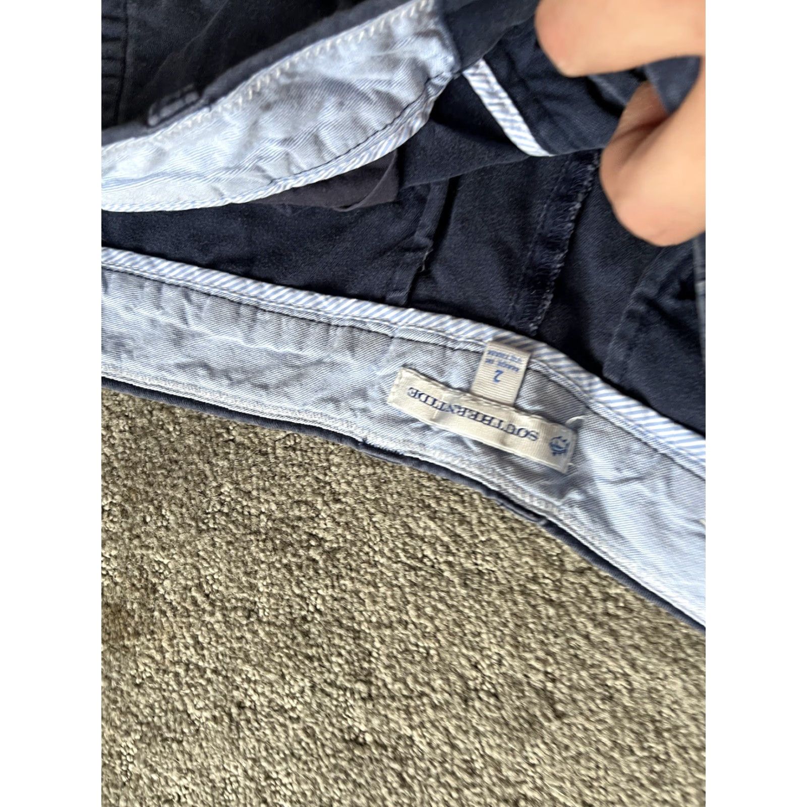 Southern Tide VINTAGE? No, but: Southern Tide Shorts Womens Size 2 Blue Chino Casual Womens 2 Blue Southern Tide Shorts Size 26" / US 2 / IT 38 - 2 Thumbnail