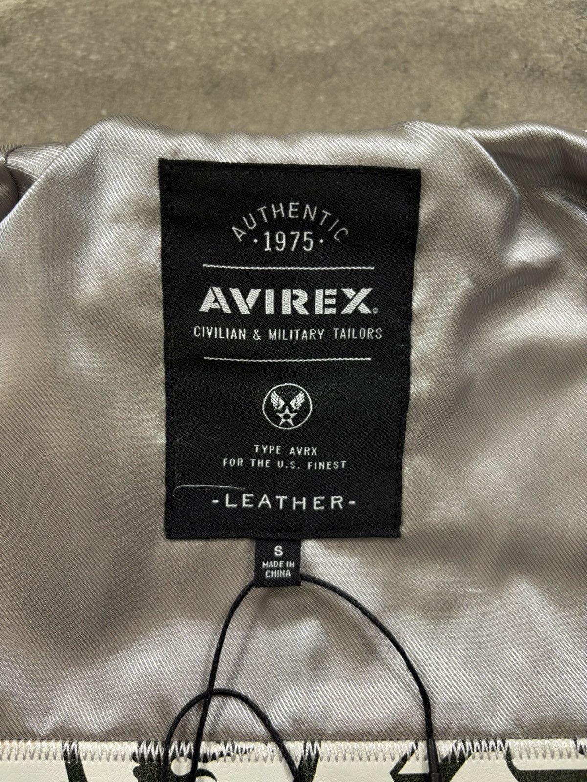 Avirex × HELLSTAR Hellstar x Avirex Jacket, Turquoise Size US S / EU 44-46 / 1 - 10 Thumbnail