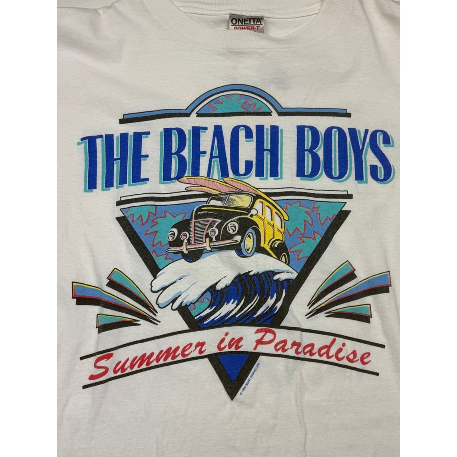 Vintage Vintage 1995 The Beach Boys Summer In Paradise Band XL Size US XL / EU 56 / 4 - 5 Thumbnail