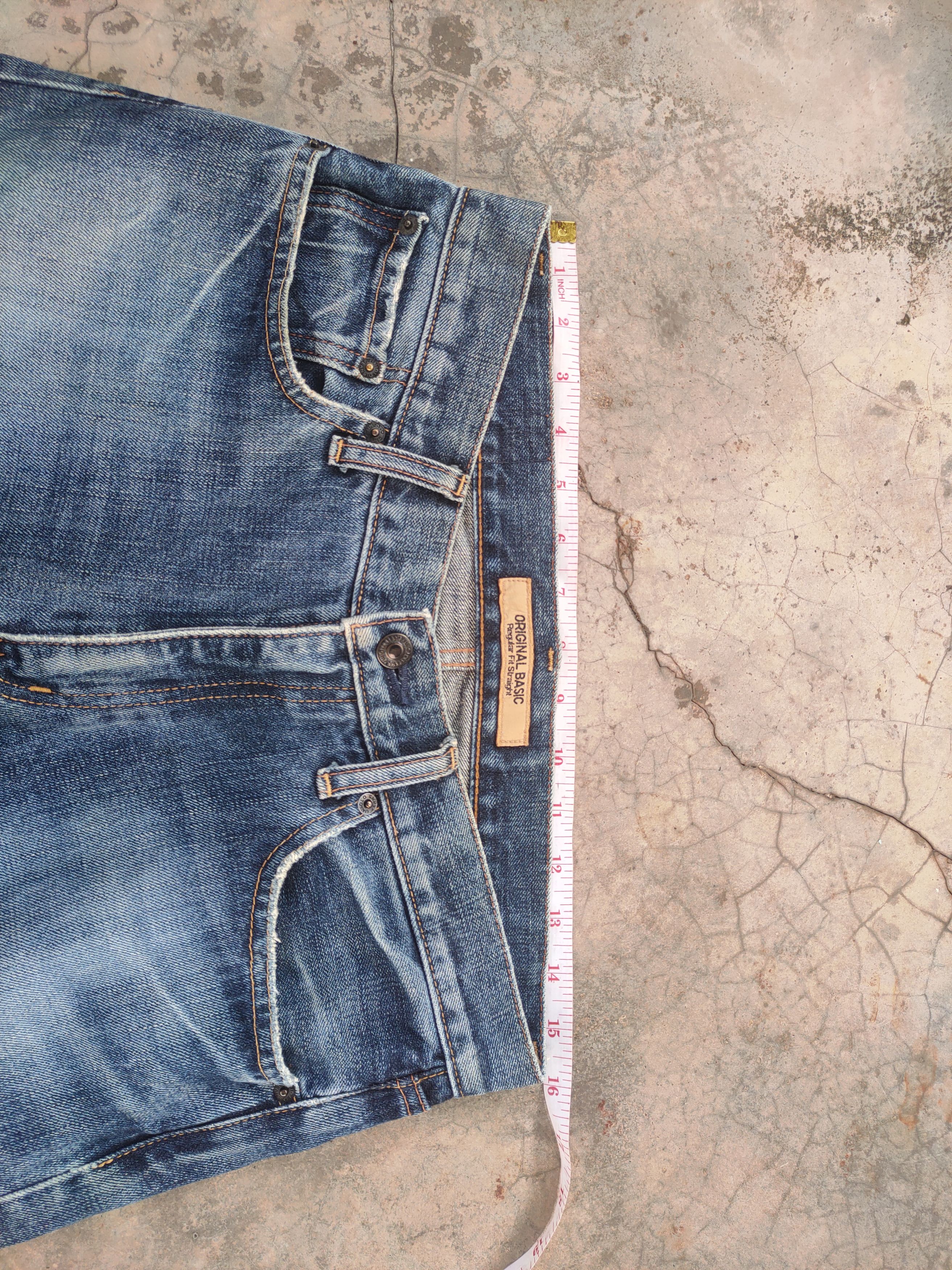 Japanese Brand # Japanese vintage faded distressed jeans denim pants Size US 30 / EU 46 - 7 Thumbnail