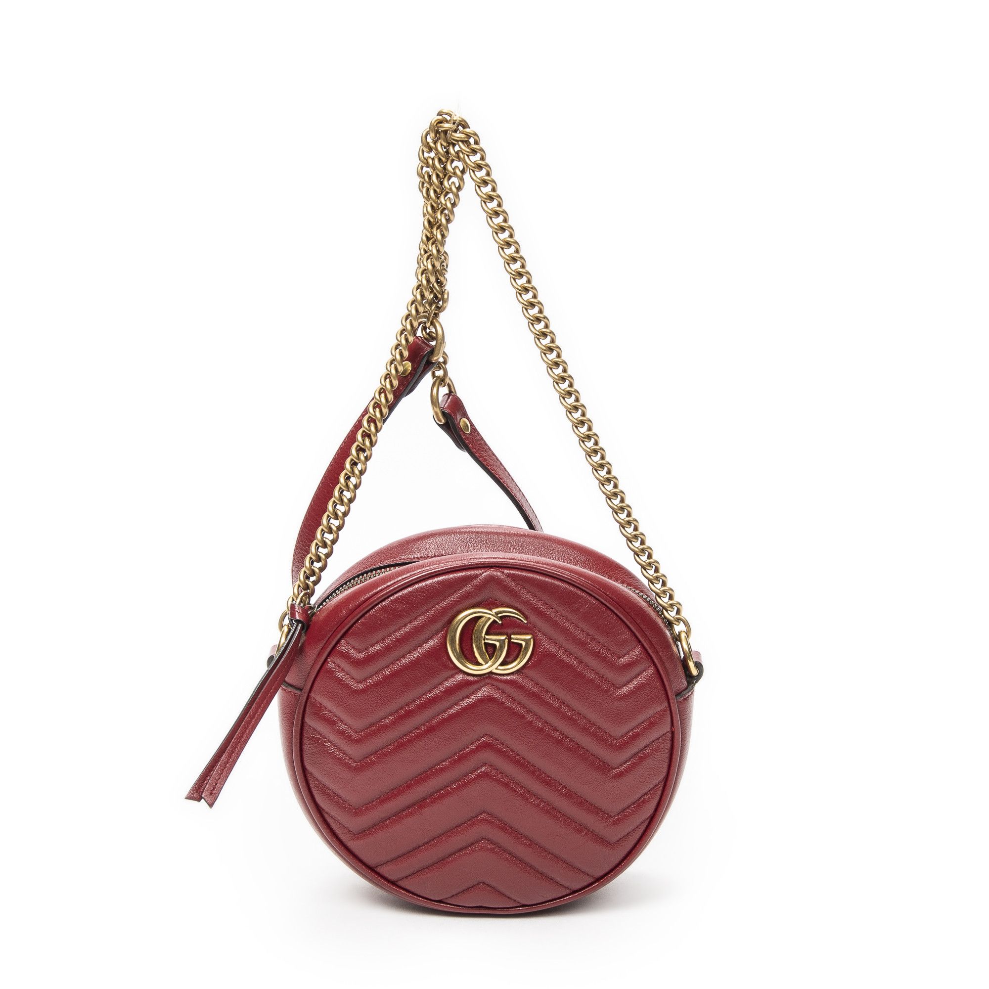 Gucci Mini GG Marmont Round Crossbody Size ONE SIZE - 1 Thumbnail