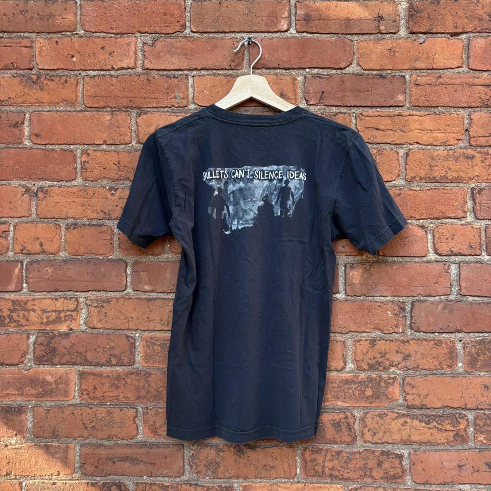 Other Vintage anti flag bullets can’t silence ideas t shirt 00s S Size US S / EU 44-46 / 1 - 5 Thumbnail