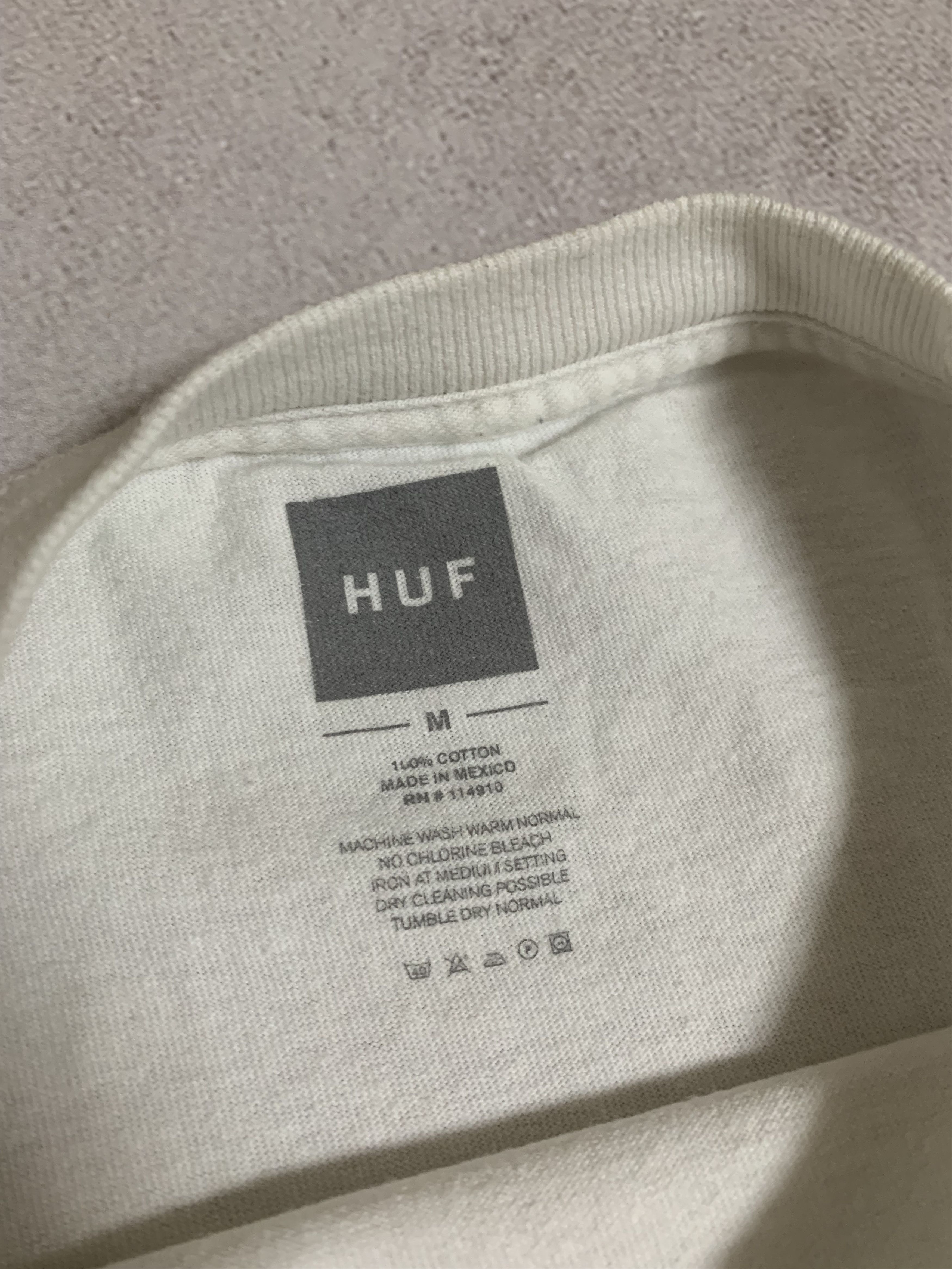 Huf × Medicom Toy Vintage Medicom Bearbrick Huf T Shirt Tee Big Logo 90s Size US M / EU 48-50 / 2 - 8 Thumbnail