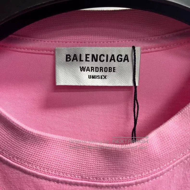 Balenciaga Balenciaga Pink vintage embroidery pattern logo short-slee Size US M / EU 48-50 / 2 - 5 Thumbnail