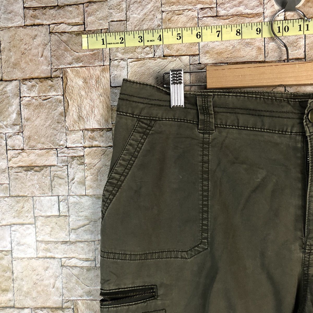 Other Courtenay Green Cargo Multipocket Pants #A965 Size 32" / US 10 / IT 46 - 7 Thumbnail