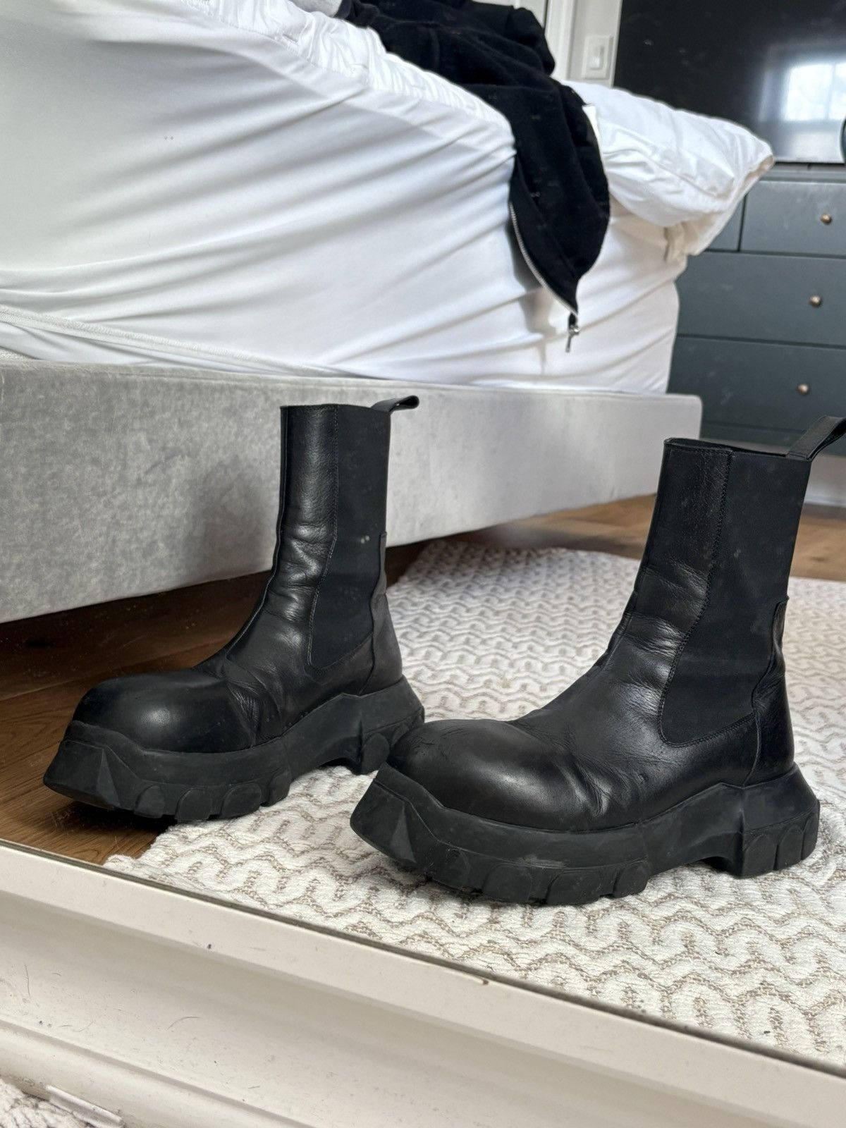 Rick Owens Rick owens tractor bozo beetle boots Size US 11 / EU 44 - 5 Thumbnail