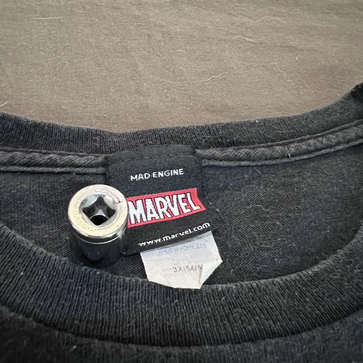 Cartoon Network × Marvel Comics × Vintage Vintage Y2K Punisher Marvel Comics Tee 3XL Faded Oversized Size US XXL / EU 58 / 5 - 6 Thumbnail