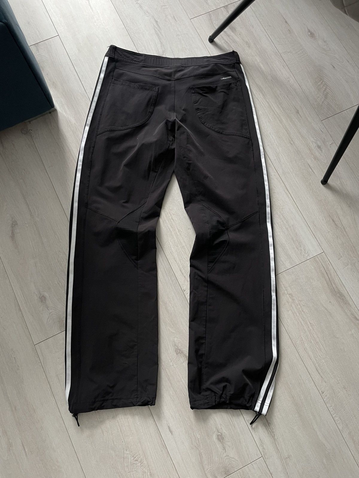 Adidas Vintage Y2K Adidas 00’s Baggy Sweatpants Avant Garde RARE Size 26" / US 2 / IT 38 - 4 Thumbnail