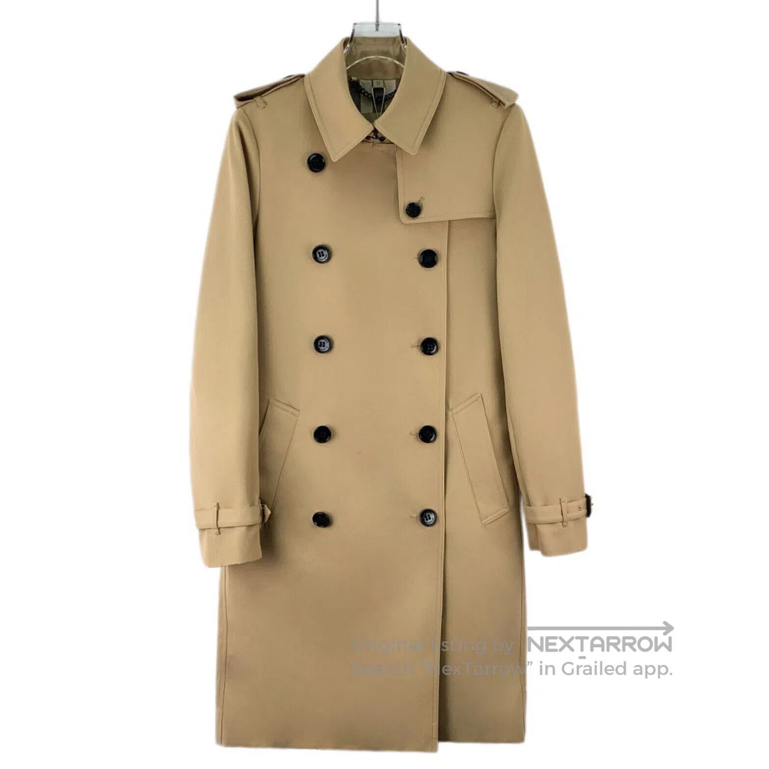 Burberry Burberry Brown double-breasted long sleeve belt windbreake Size XS / US 0-2 / IT 36-38 - 1 Thumbnail