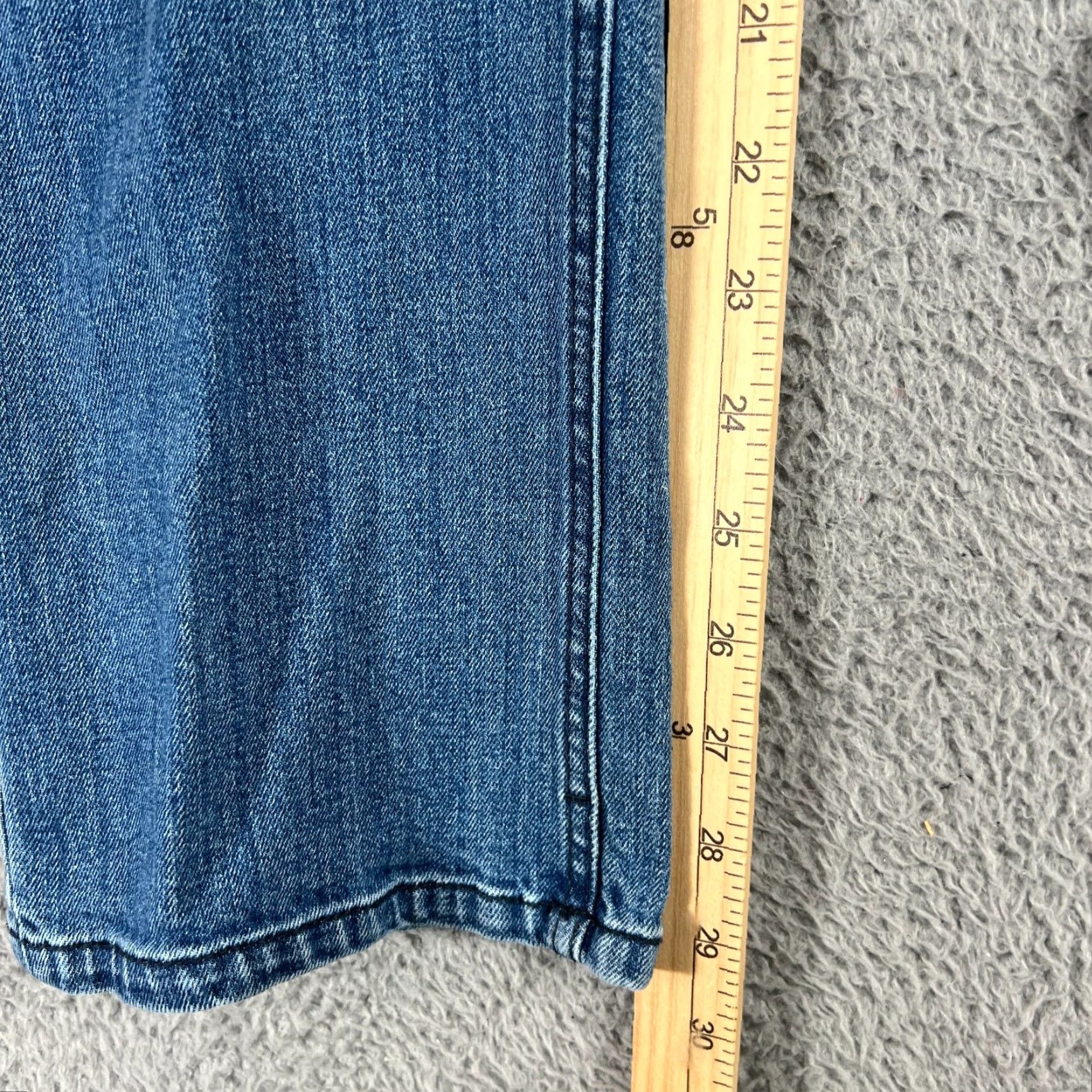 Prana VINTAGE prAna Jeans Mens Regular Blue 34 Straight Leg Denim 5-Pocket Zipper Button Pocket 90s Cowboy Distressed Size US 34 / EU 50 - 3 Thumbnail