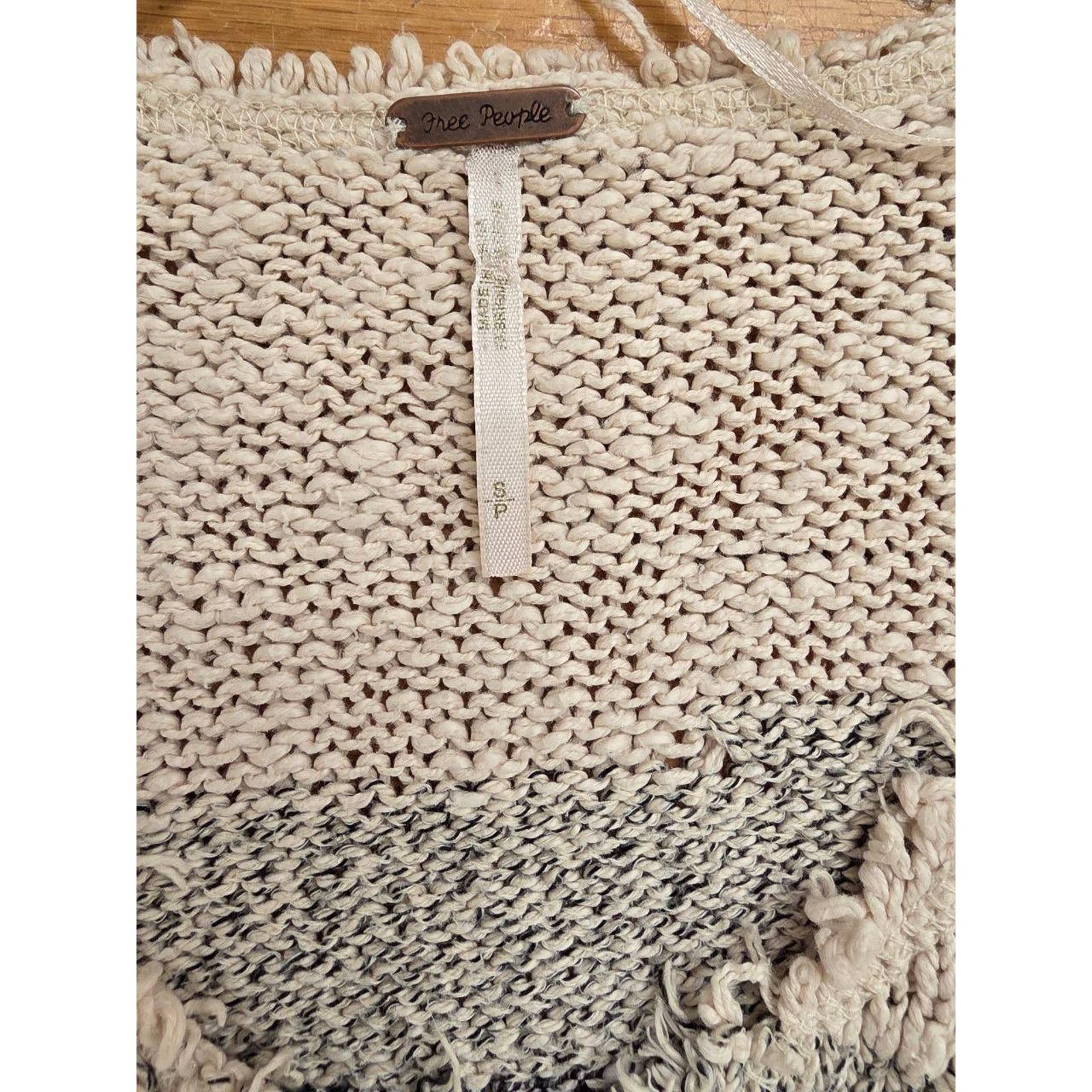 Free People Free People Ivory/Black petite small A001396 Size S / US 4 / IT 40 - 6 Thumbnail