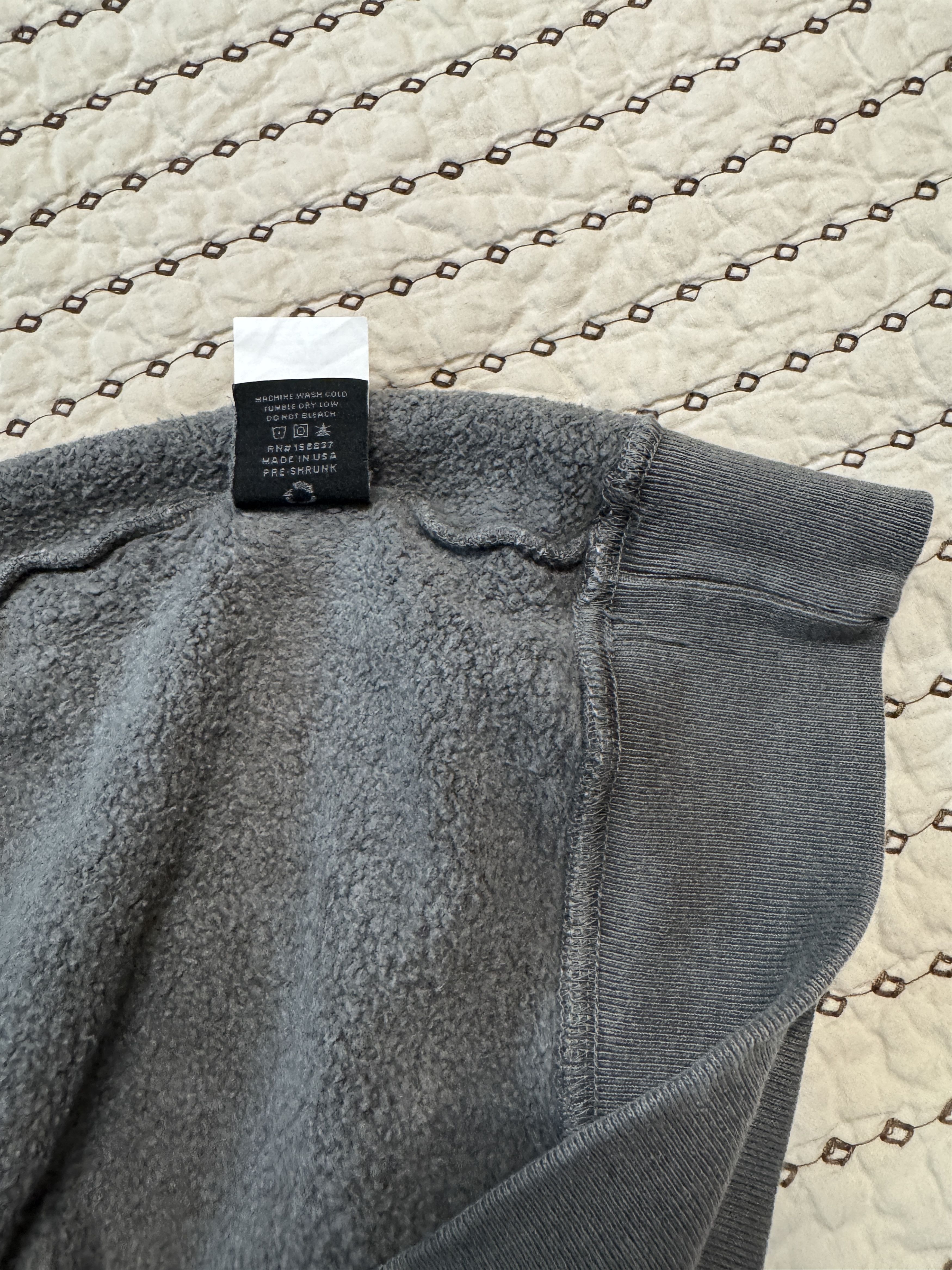 Union LA UNION LA - BEST SOUND AROUND SWEATSHIRT WASHED BLACK SIZE 2 Size US M / EU 48-50 / 2 - 7 Thumbnail
