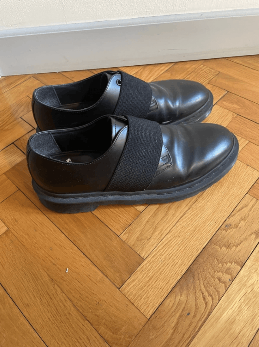 Dr. Martens Dr Martens black loafers with elastic band (Mod. 1461) Size US 9 / EU 42 - 6 Thumbnail