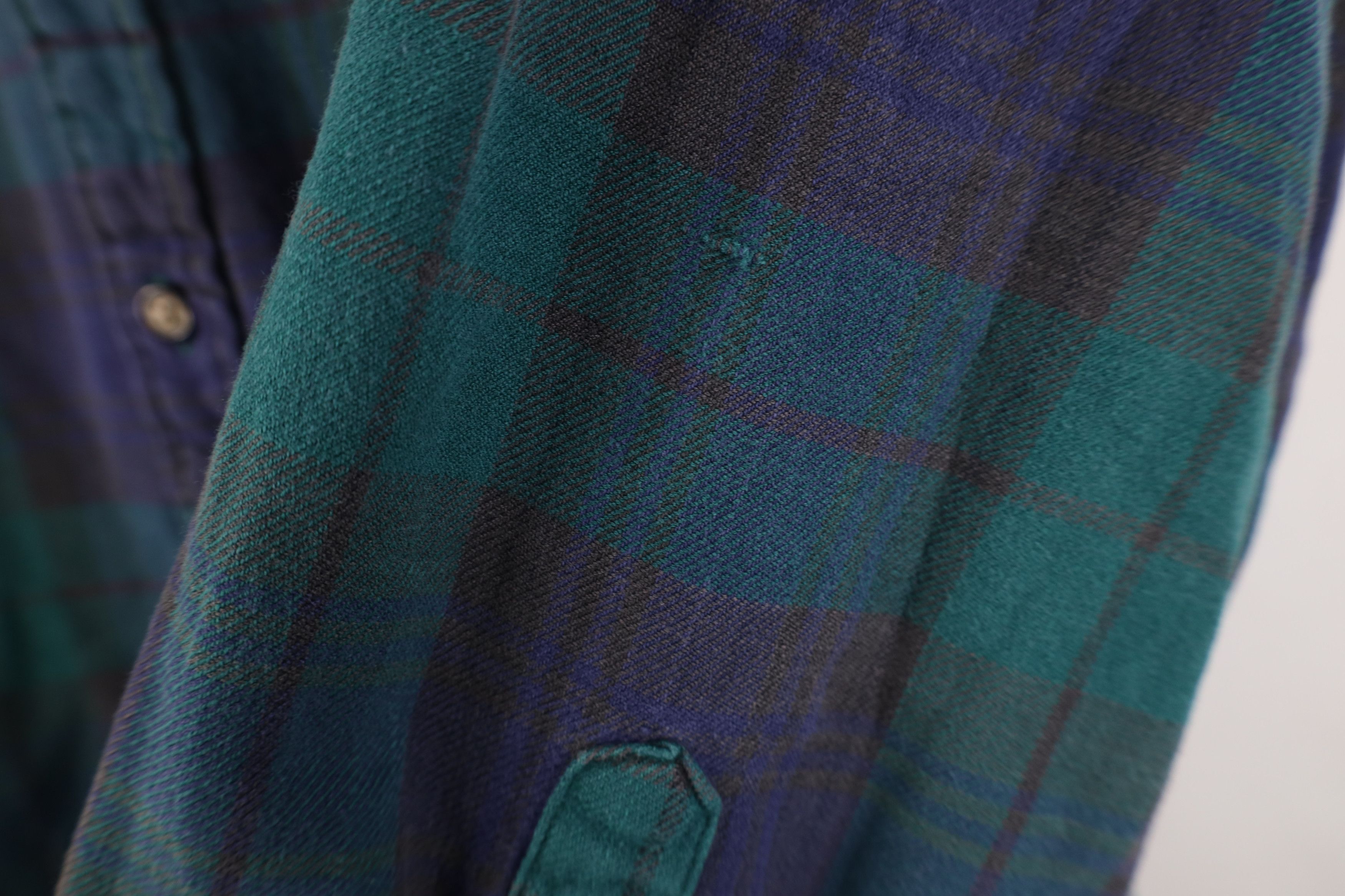 Gap Vintage 90s Gap Flannel Collared Button Down Shirt Plaid Size US M / EU 48-50 / 2 - 7 Thumbnail