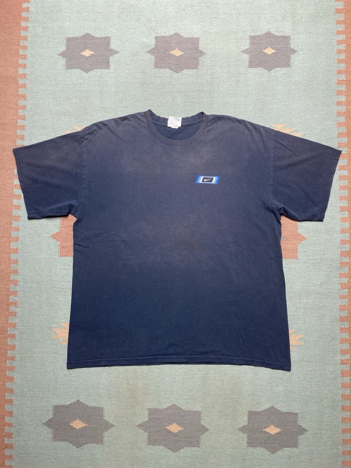 Vintage graphic t shirt Nike swoosh check logo just do it faded XL Size US XL / EU 56 / 4 - 1 Thumbnail