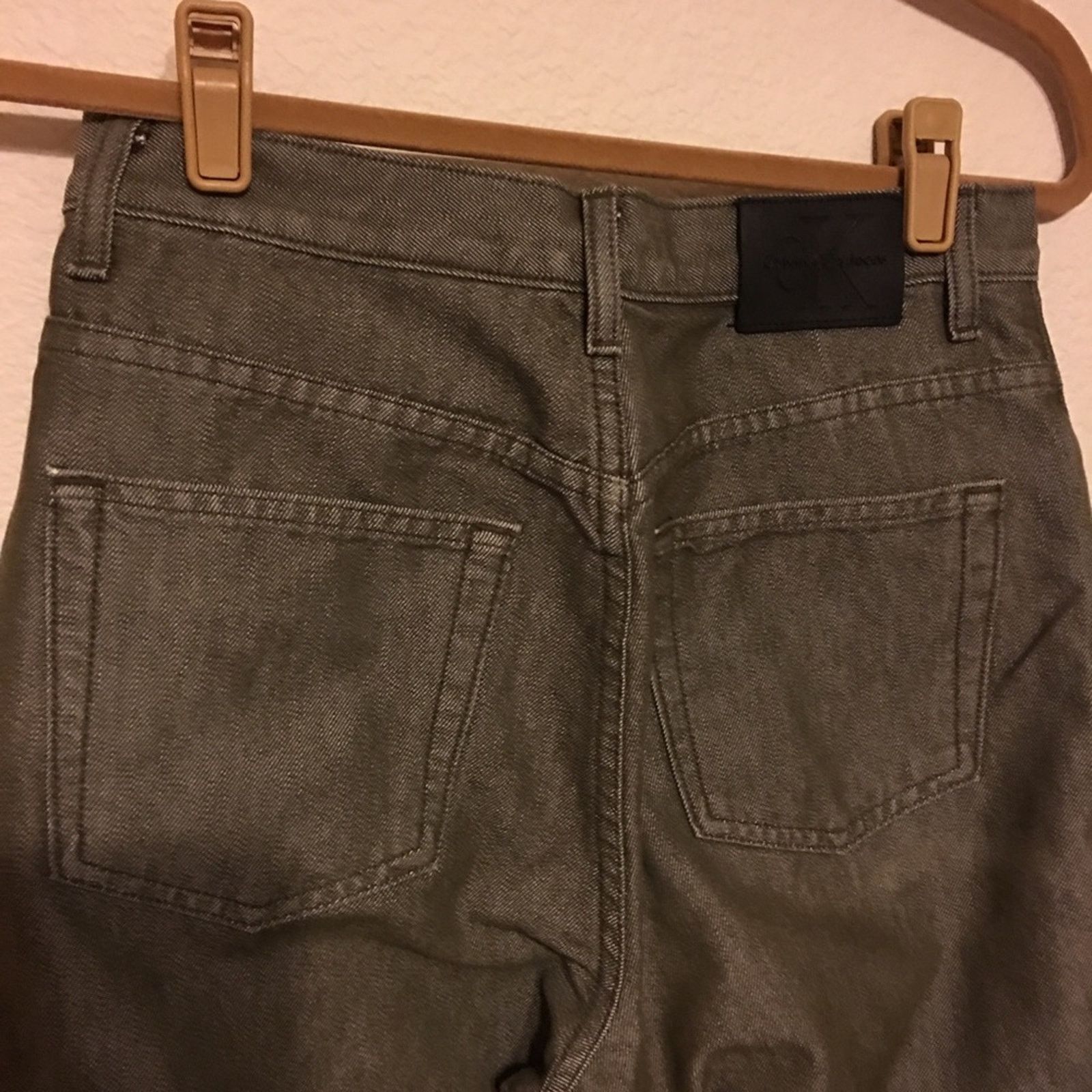 Calvin Klein Calvin Klein army green jeans NWOT 8 Size 30" / US 8 / IT 44 - 5 Thumbnail