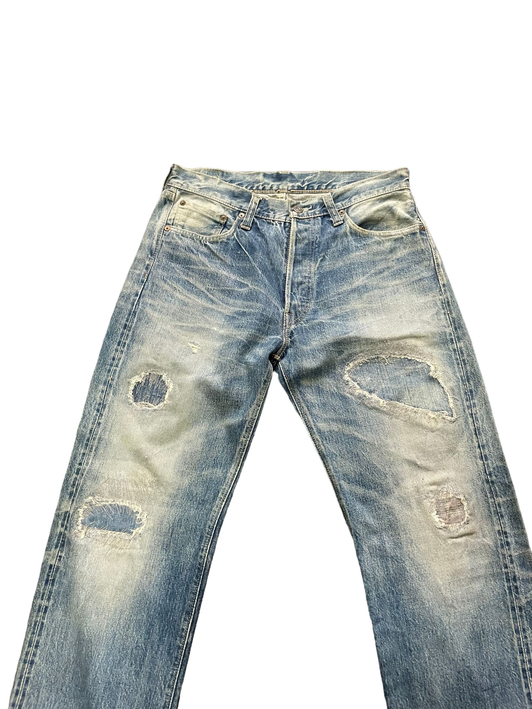 Sugar Cane Vintage Sugar Cane Star Selvedge Distresed Denim Size US 32 / EU 48 - 2 Thumbnail
