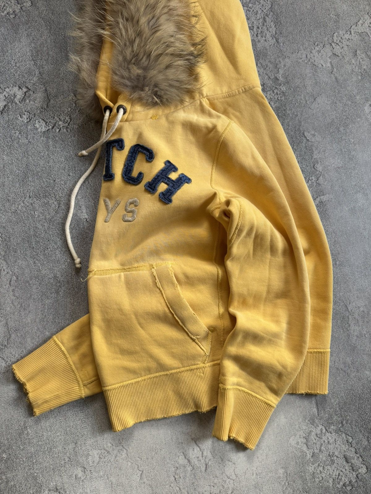 Abercrombie & Fitch Abercrombie & Fitch Y2K Fur Faux hoodie if six was nine LGB Size M / US 6-8 / IT 42-44 - 20 Thumbnail