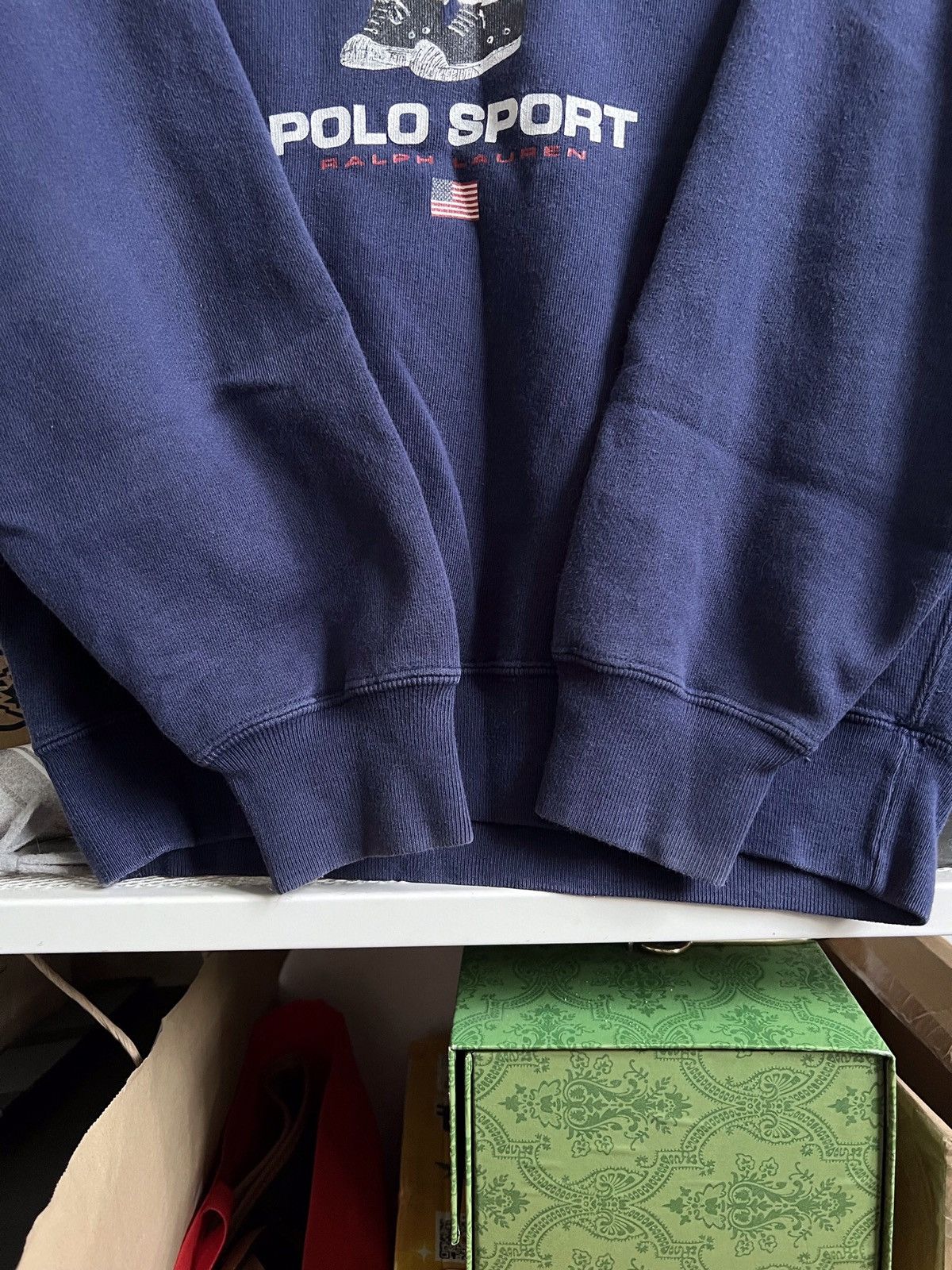 Polo Ralph Lauren BEST OFFER ! VINTAGE 🔥 Polo Bear USA Ralph Lauren 🔥 Size M / US 6-8 / IT 42-44 - 7 Thumbnail
