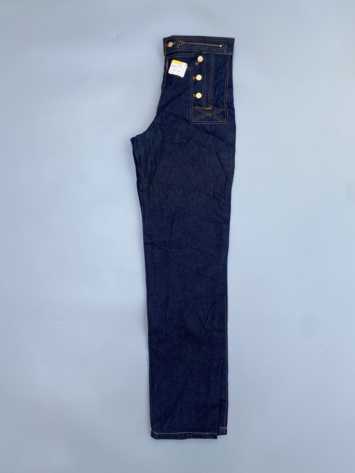 Jean Paul Gaultier S/S 1993 Rare Junior Gaultier- Tri-Closure Andro Jeans Size US 30 / EU 46 - 24 Thumbnail