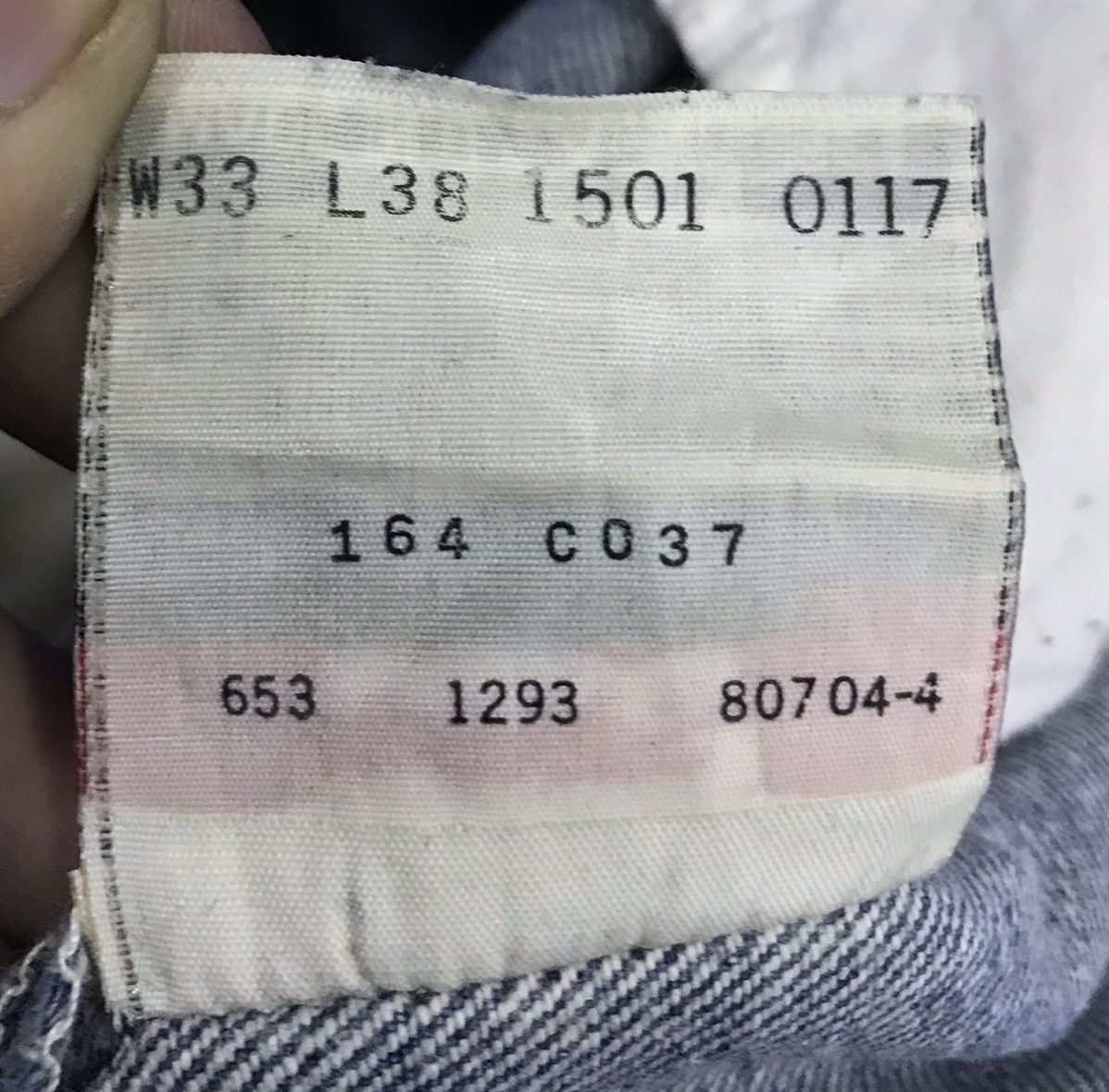 Levi's × Vintage Vintage Levi’s Made In Usa Denim Pants Size US 32 / EU 48 - 17 Thumbnail