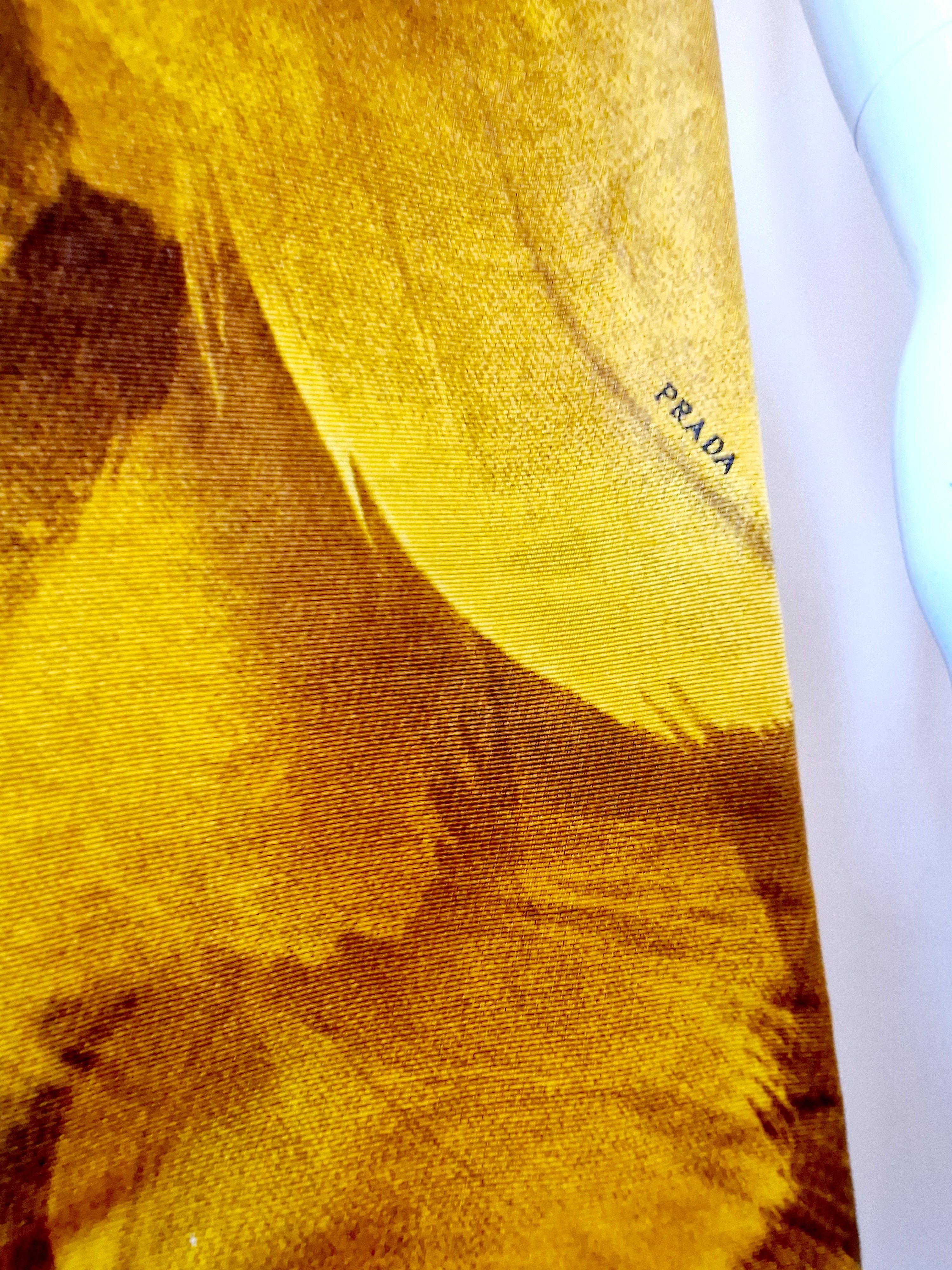 Prada S/S 2005 Prada Miuccia Runway Silk Medium Large Dress Size M / US 6-8 / IT 42-44 - 9 Thumbnail