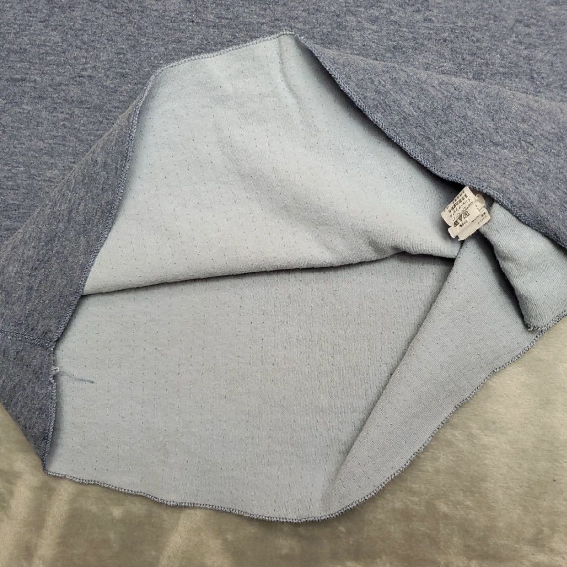 Vintage VINTAGE LL Bean River Shirt Men XL Tall Blue Henley Two Layer Long Sleeve Driver Shirt Size US L / EU 52-54 / 3 - 4 Thumbnail