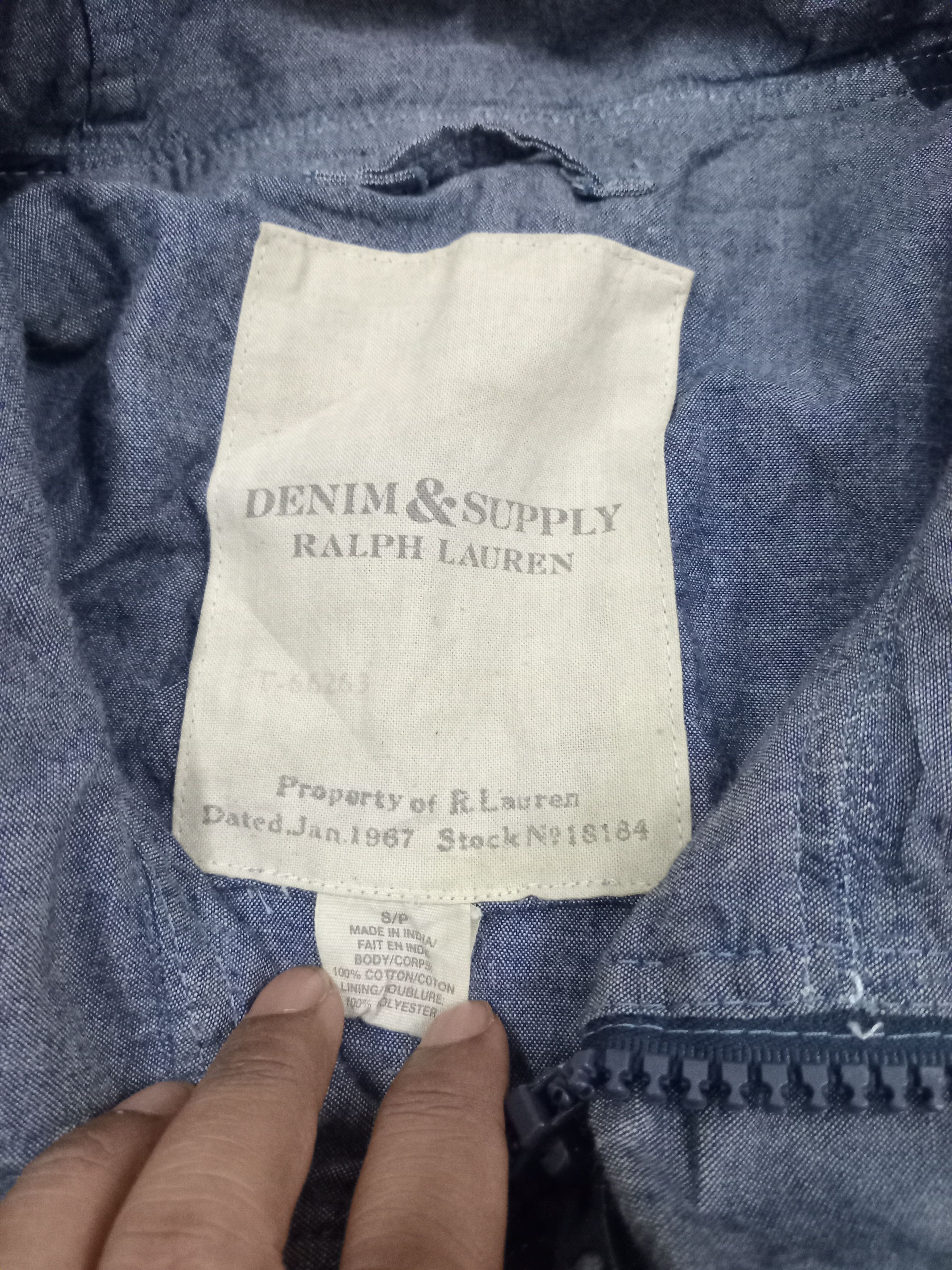 Denim & Supply Ralph Lauren × RRL Ralph Lauren × Ralph Lauren Vintage Denim & Supply Ralph Lauren Tartan Jacket Size US S / EU 44-46 / 1 - 4 Thumbnail