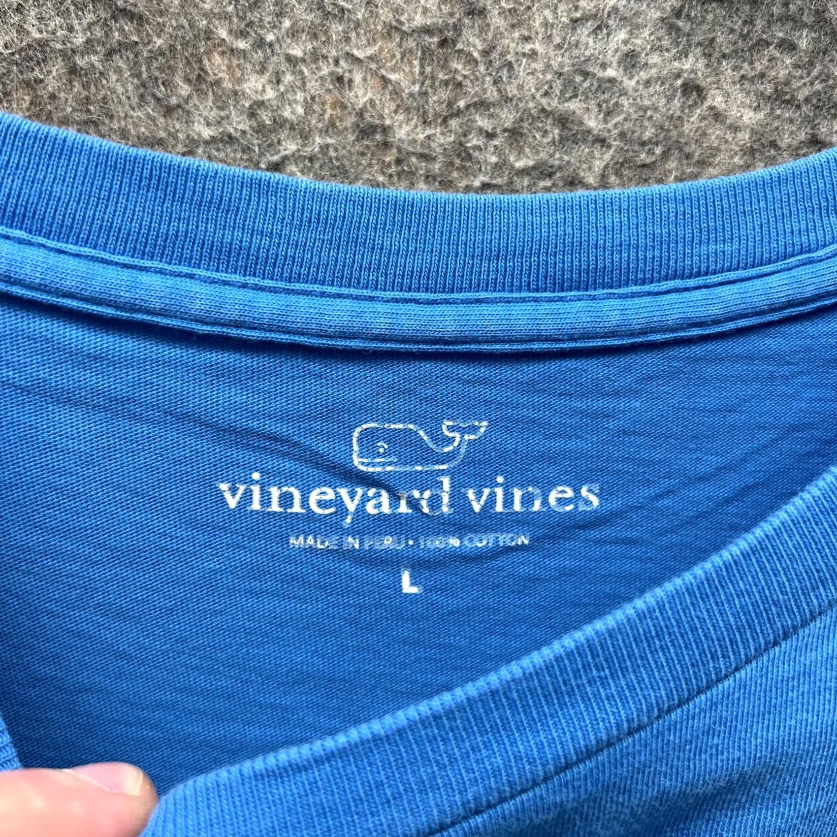 Vineyard Vines Vineyard Vines Shirt Mens Large Blue Casual Tee Crewneck Big Whale Print Vtg Size US L / EU 52-54 / 3 - 5 Thumbnail