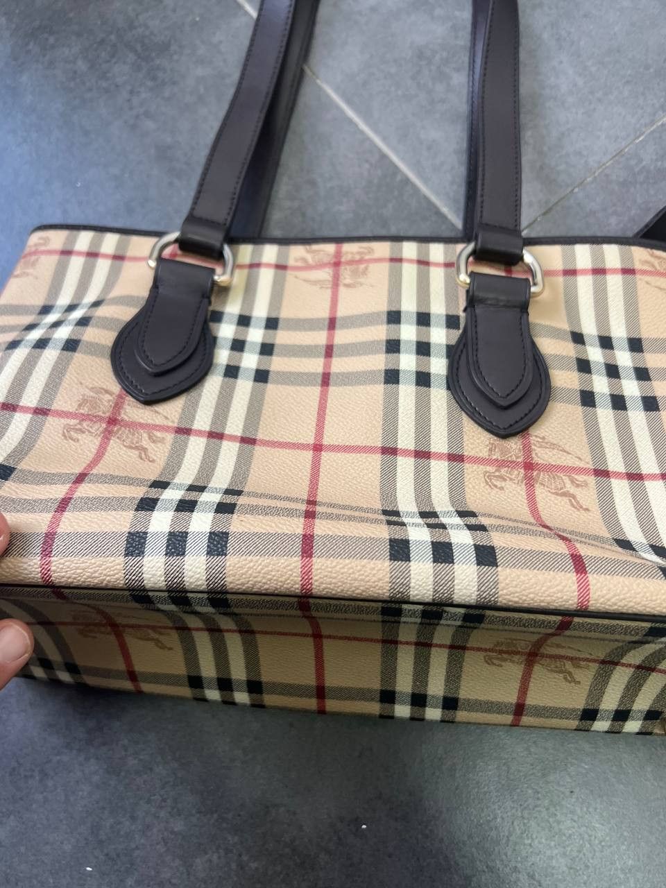 Burberry Burberry Haymarket nova check shoulder bag Size ONE SIZE - 3 Thumbnail