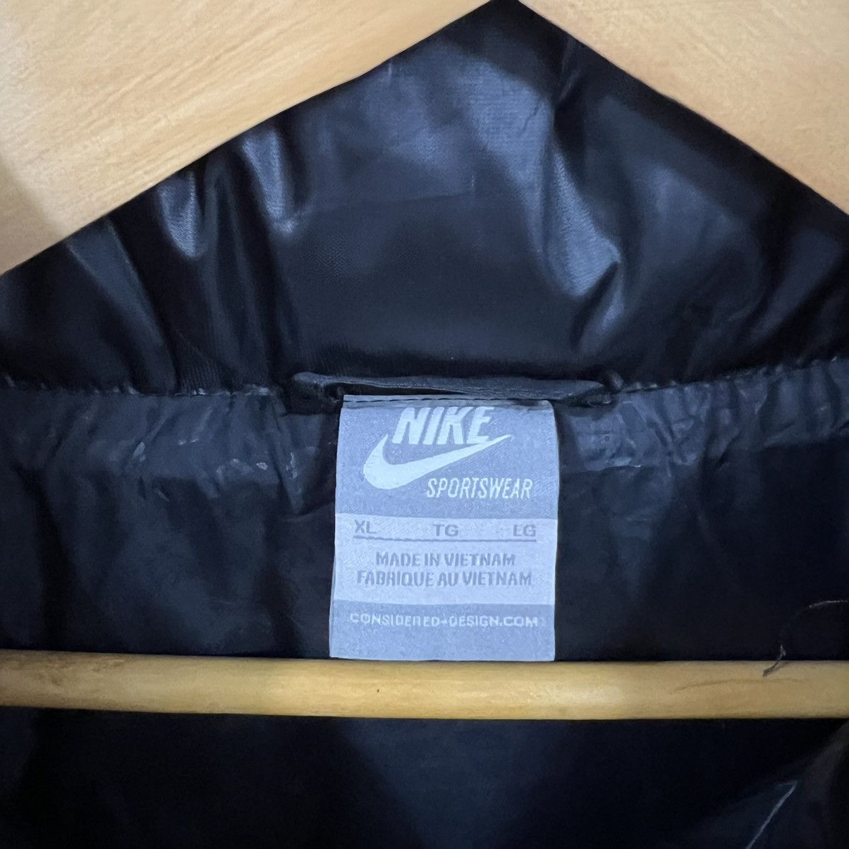Nike × Vintage Nike Puffer Down Jacket Size US XL / EU 56 / 4 - 4 Thumbnail