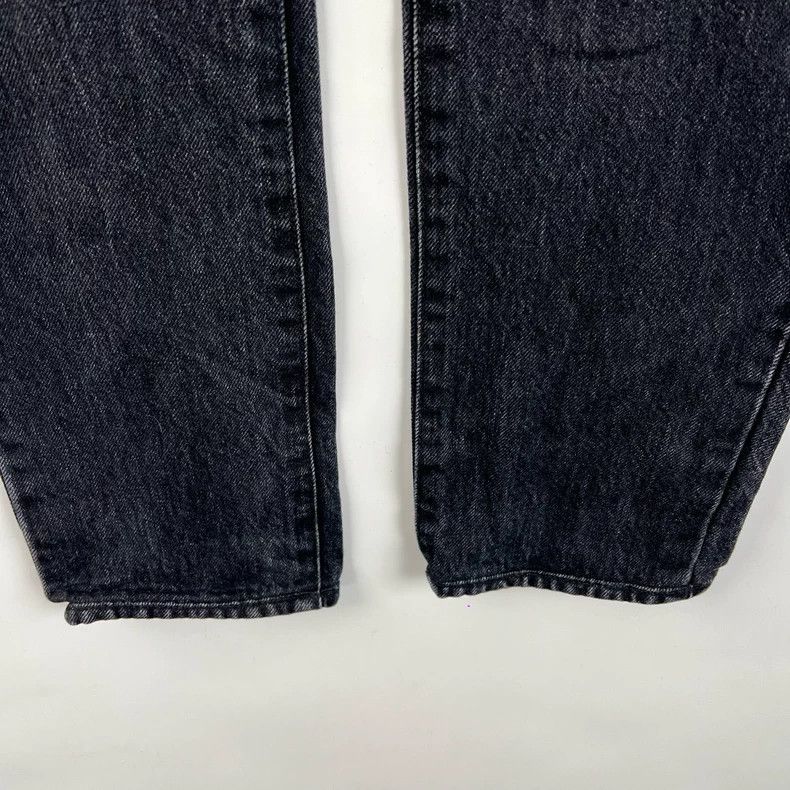 Saint Laurent Paris Saint Laurent ParisD18 Smoky Black Water Ripple Wash Jeans Size US 27 - 5 Thumbnail