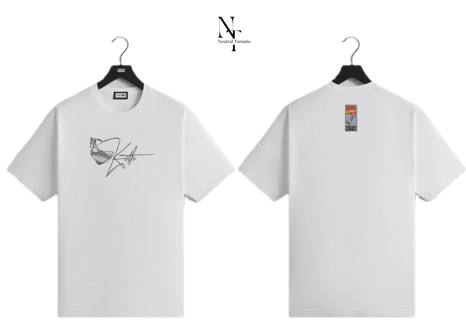 Kith × Marvel Comics Kith x Marvel Silver Surfer Herald Vintage Tee Size US L / EU 52-54 / 3 - 1 Thumbnail