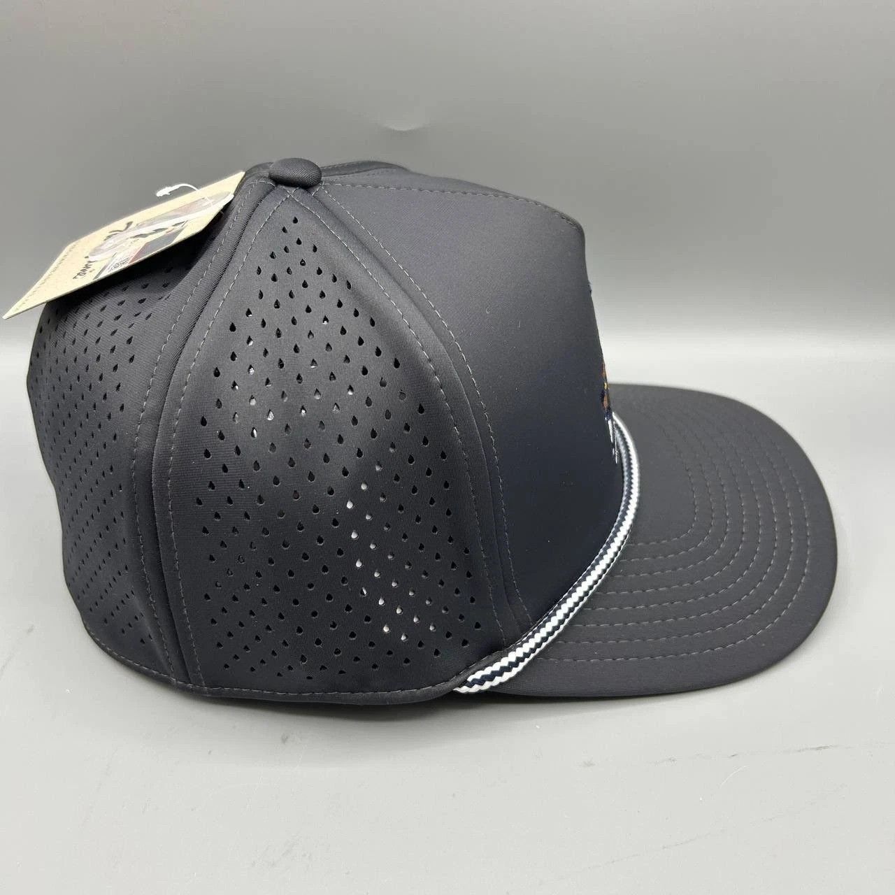 The Game ETSU Buccaneers Hat Men S-M Black Gray NCAA Stretch Fitted Size ONE SIZE - 6 Thumbnail