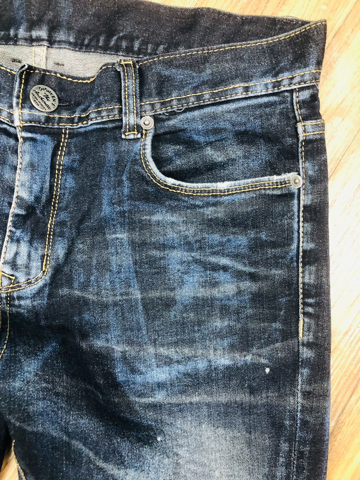 If Six Was Nine DIGREEN Authentic Premium Slim Fit Jeans (40) Size 33" - 7 Thumbnail