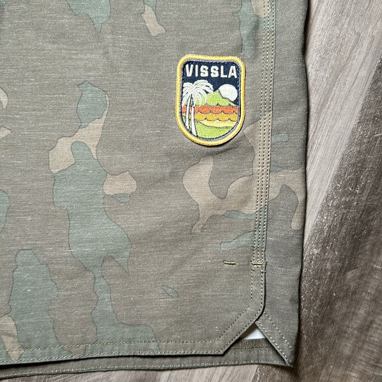 Vissla Vissla Solid Set Camouflage Board Shorts - 28 Size US 28 / EU 44 - 4 Thumbnail