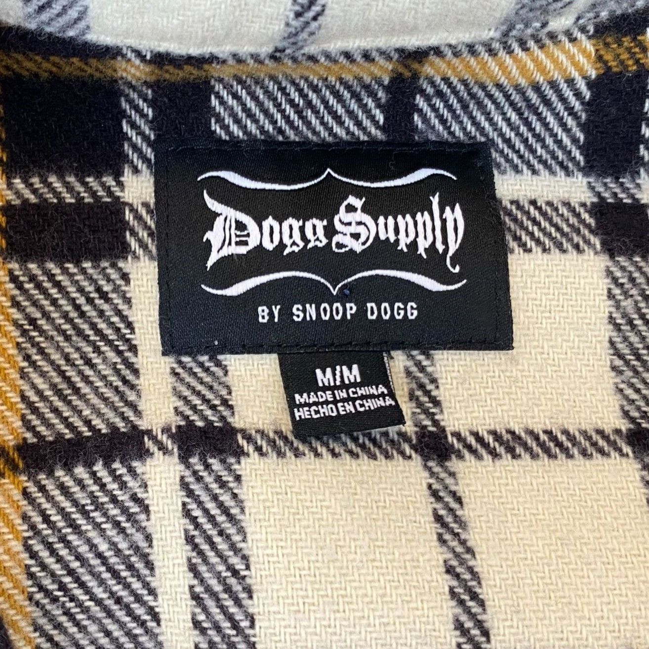 Snoop Dogg Doggy Supply By Snoop Dogg Mens Plaid Flannel Shirt Medium Size US M / EU 48-50 / 2 - 3 Thumbnail