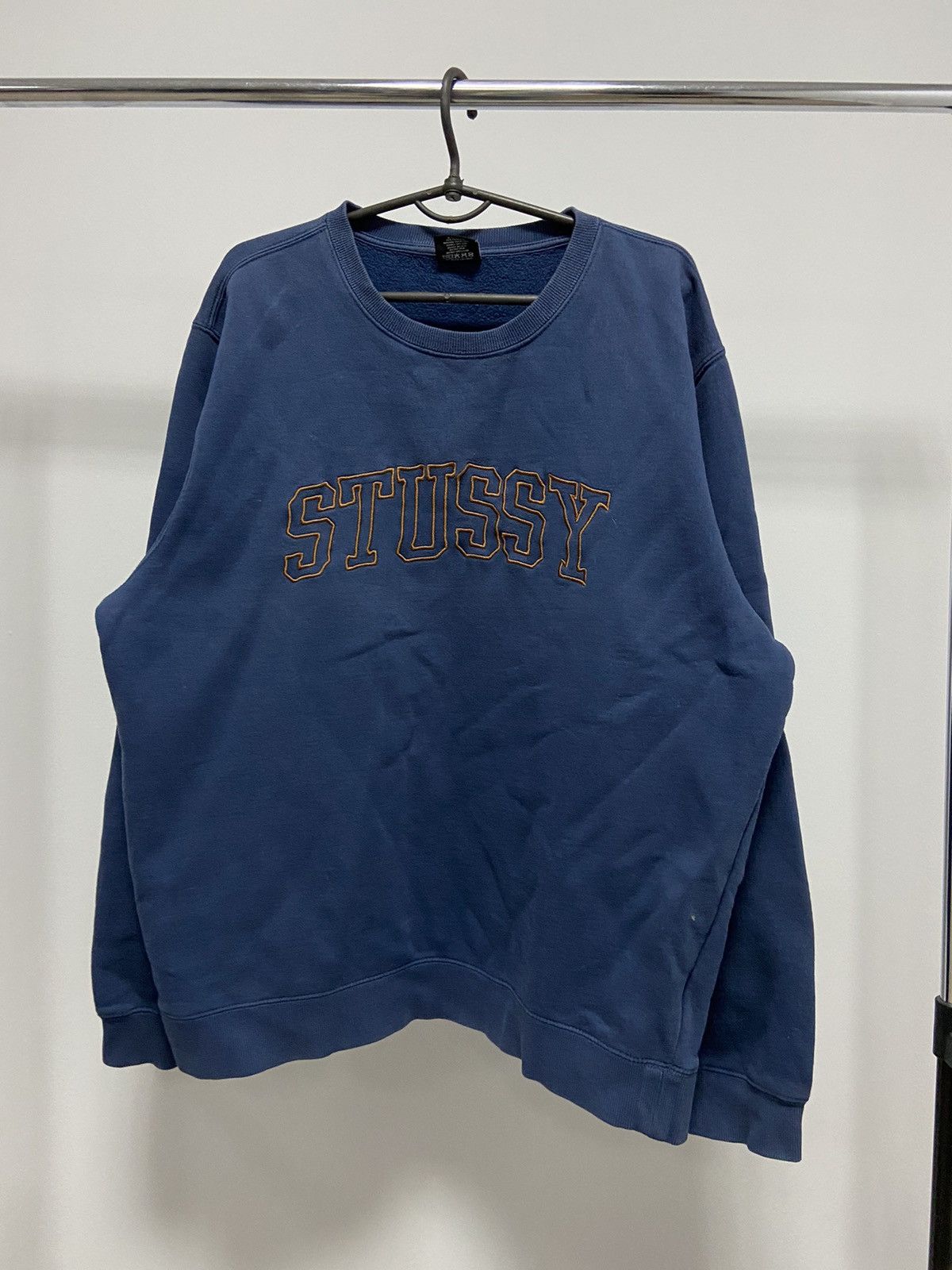 Stussy Big spell out Logo Vintage Sweatshirt skate